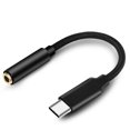 thumbnail image 1 of Adaptador Winyuyby de tipo C a auriculares para teléfonos Android. Cable adaptador de audio de tipo C a 3,5 mm (negro)., 1 of 6