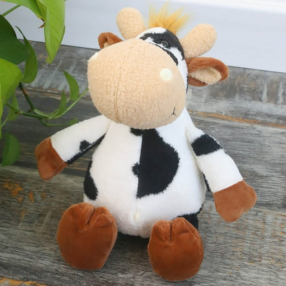 Black and Friday Toy Deals 25Cm Cow Doll Plush Toy Net Red Cow Doll Doll Doll Wholesale Wedding Birthday Gift Toys For Girls Boys 3-6 Years