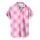 thumbnail image 3 of Camisa casual de moda para hombre con estampado 3D de corazón amoroso nueva de 2024 con solapa de estilo hawaiano, manga corta, ropa transpirable, 3 of 5