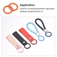 thumbnail image 5 of Uxcell Round Spring O Rings, 27mm/ 1.06" Trigger Buckle Snap, Carbon Steel Orange, 12 Pack, 5 of 5