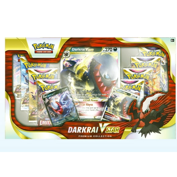 Pokemon Cards: Darkrai VSTAR Premium Collection Box Pokmon TCG