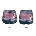 thumbnail image 6 of Goofa Boat Lighthouse Storm Waves Printed Women 2 in 1 Running Shorts,Quick Dry Athletic Workout Shorts,High Waisted Athletic Shorts with Liner Pockets-XX-Large, 6 of 9