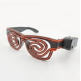 thumbnail image 2 of LINLIN LED Glasses, Light Up Rave Glasses LED Party Glasses Light Up Rave Glasses Battery LED Glasses for Halloween, 2 of 2
