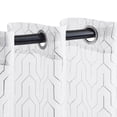 thumbnail image 3 of Superior Cormac Sheer Curtain Set, 8 Grommets, 52" x 96", White, 3 of 7