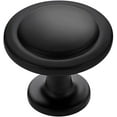 thumbnail image 2 of siisll 10 Pack Round Kitchen Cabinet Knobs Drawer Knobs Dresser Knobs Matte Black Zinc Knobs Drawer Pulls Door Knobs Dresser Drawer Handles Knobs for Dresser Drawers, 2 of 9