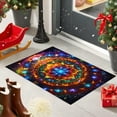 thumbnail image 6 of Grrvtrz Christmas Carpet Entrance Door Mat Household Absorbent Nonslip Foot Mat Dirt Proof Mat Bathroom Nonslip Mat Size 15.7x23.6 Inch,Holiday Products,Christmas Decorations, 6 of 6