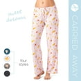 thumbnail image 2 of Hello Mello Carried Away Lounge Soft Pants Pajama Bottoms, Sweet Dreams X-Large/XX-Large (Women's), 2 of 7