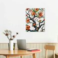 thumbnail image 3 of Nawypu  Canvas Wall Art Painting Watercolor Floral Pattern Cherry Flowering Trees Small Flowers Peach Home Decorative Artwork Prints, 3 of 5