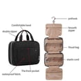 thumbnail image 3 of Toiletry Bag Travel Bag With Hanging Hook, Water-resistant Travel Organizer(baby Pink)( Color : Pink ), 3 of 4