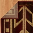 thumbnail image 2 of United Weavers 750 00130 58 Tapis de Zone 5 Pi. 3 Po. x 7 Pi. 2 Po. Affinity Teton, Rouge, 2 of 4