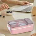 thumbnail image 3 of Microwaveable Compartmentalized Lunch Box for Students and Office Workers - 21x11.5x7cm, BPA-Free Plastic, Multi-Layer Sealing, Soup Container, Eco-Friendly, Ideal for Meal Prep & Food Storage, 3 of 7