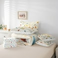 thumbnail image 4 of Erosebridal Colorful Birds Bedding Twin Size, Botanical Branches Comforter Sets with Sheets, Polka Dots Reversible, 4 of 5