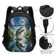 thumbnail image 3 of Disketp Largemouth Bass Jumping Out of The Water Mochila de Viaje Estampada para Laptop con Puerto de Carga USB, Mochila Impermeable para Computadora – Regalo para Hombres y Mujeres, 3 of 7