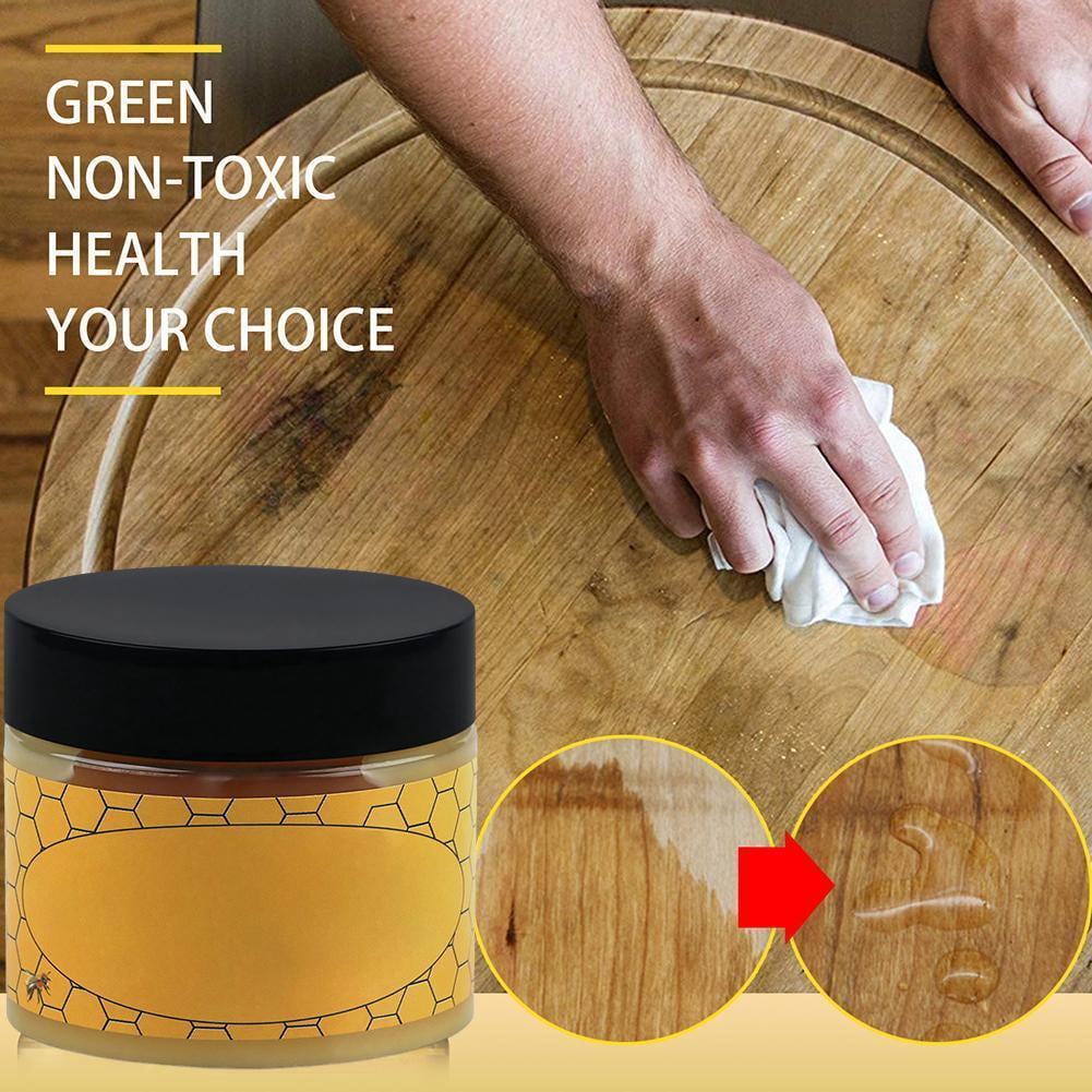 Wood Spice Beeswax Multipurpose Natural Wood Wax Polish Tabl For Furnitur NEW F1T7