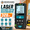 Red Laser 328FT, variant on Laser Measure 165Ft Digital Laser Distance Meter with Backlit LCD, ±1/16 Inch Accuracy, Bubble Level, Unit Switching (M/In/Ft), Area Volume Pythagorean Mode, Portable Handheld