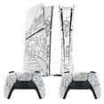 thumbnail image 2 of Skin Sticker for PS5 Slim Standard PS5 Pro Disc Digital Edition Console and Controllers Decals for Playstation 5 (Town Greek ,PS5 Pro Standard), 2 of 5