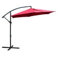 thumbnail image 3 of Abble 10ft Offset Hanging Outdoor Market Patio Umbrella, 3 of 5