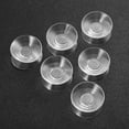 thumbnail image 3 of FUEENIRVA Plastic Double Sided Suction Cups Clear 10Pcs 1.2In Diameter, 3 of 6