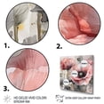thumbnail image 3 of Designart "Pink Peonies Blooms II" Floral Peony Wall Art Living Room, 3 of 5