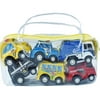 6Pcs/set Toy Cars Pull Back Car Play Set Cartoon Vehicle Trucks Baby Toddlers Kids Boys Party Birthday Christmas Toys