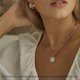 thumbnail image 4 of Layered Necklaces for Women, 14K Gold Plated Layering Paperclip Chain Necklace Simple, 4 of 5