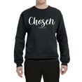 thumbnail image 2 of Wild Bobby Chosen 1 Peter 2:9 Inspirational/Christian Unisex Crewneck Graphic Sweatshirt, Black, Small, 2 of 5