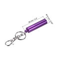 thumbnail image 2 of Unique Bargains Billard Billard Queue Bâton Pointe Shaper Outil de Soin Accessoire avec Porte-Clés Violet, 2 of 5