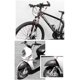thumbnail image 5 of Sonducket Tira de alambre de acero, cuerda portátil multiusos, protección impermeable, tiras de puerto de Metal, motocicleta estable resistente al Ciclismo Negro, 5 of 6