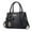 Black, variant on Womens Purses and Handbags Shoulder Bag Ladies Designer Satchel Messenger Tote Bag with Top Handles Large Capacity Crossbody Bag Black