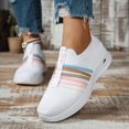 thumbnail image 5 of Breathable Flat Shoes With Decorative Cord Detailing for Everyday Outdoor Activity Casual Ons Women Comfortable -on Walking Footwear, 5 of 8