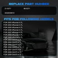 thumbnail image 6 of POLARPRA Power Steering Pump Replace Part OE# 21-5371 215371 96-5371 965371 9900669 N9900669 4432035610 Compatible with 4Runner 4.7L 2003-2009, GX470 4.7L 2003-2009, 6 of 6