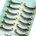 thumbnail image 3 of Fridja Eyelashes 3D 3D Eyelashes Thick Eyelashes 10 Pairs Pack High-grade Fiber, 3 of 6