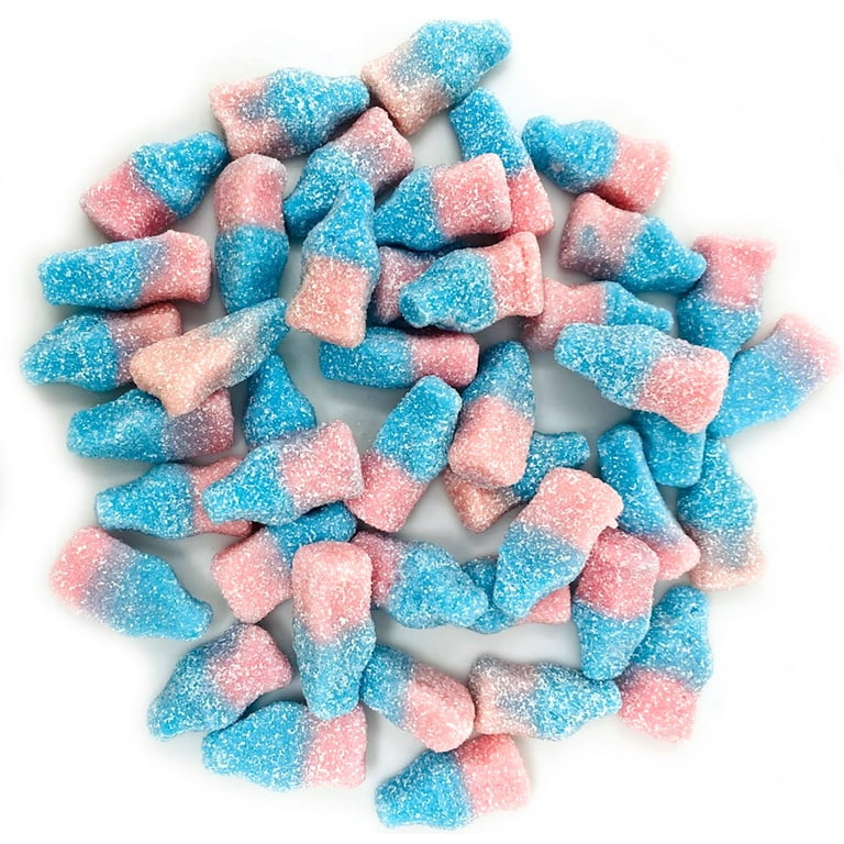 SweetGourmet Baby Pink-Blue Bottles Gummy Candy Pounds