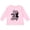 AD-Pink, variant on Inktastic Hunting Girls Hunt Too Only Prettier with Doe and Arrow Girls Long Sleeve Toddler T-Shirt