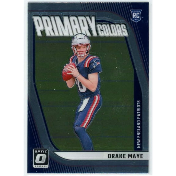 NFL 2024 Panini Donruss Optic Football Rookie Primary Colors Drake Maye #3 (Rookie)