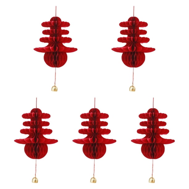 Colgante de rojo para el hogar, regalo tradicional, adorno colgante de la , suministros de fiesta para cumpleaños, aniversario, año