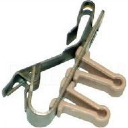 Dual post tie clip for MKE platinum, MKE2, MKE102