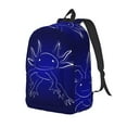 thumbnail image 7 of Funny Axolotl Kids School Backpack for Boys Girls,Sport Printing Travel Laptop Backpacks Book Bag Hiking Camping Daypack Age 5-10, 7 of 7