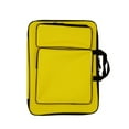 thumbnail image 2 of tooloflife 1/2x Kids Artist Drawing Board Bag Painnting Bag Oxford Cloth Storage Carry Bag Waterproof Yellow, 2 of 8