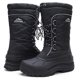 thumbnail image 5 of Botas de Nieve ALEADER Impermeables Aisladas Negras Hombre Talla 11 US, 5 of 5