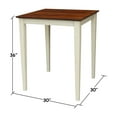 thumbnail image 4 of Solid Wood Top Table, 4 of 5