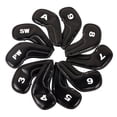 thumbnail image 4 of Baohd 10Pcs PU for Golf Iron Covers Set Cover Training Equipment Head Club for Golf Sticky Style A 1Set, 4 of 6
