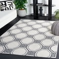 thumbnail image 2 of SAFAVIEH Odyssey Eadaoin Trellis Area Rug, Ivory/Grey, 5'3" x 7'6", 2 of 8