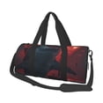 thumbnail image 1 of Easygdp Red Moon Shark Sailboat Bolsa de Viaje, Bolsa de Mano, Bolsa de Gimnasio, Bolsa de Equipaje para Viaje, 1 of 6