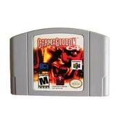 Carmageddon 64 Video Games Cartridge Card for N 64 Us Version