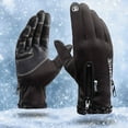 thumbnail image 2 of ACDANC 1Pairs Waterproof Gloves,Non-Slip Palm Fingerless Gloves Men,Soft Touch Workout Gloves,M,Black, 2 of 7