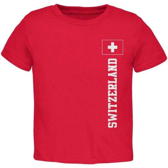 World Cup Switzerland Red Toddler T-Shirt - 2T
