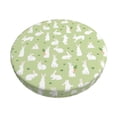 thumbnail image 6 of Uemuo Rabbit And Carrot (2) Pattern Round Bar Stool Seat Covers Washable Stool Cushion Slipcover Elastic Bar Chair Covers-13 inch, 6 of 7