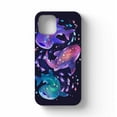 thumbnail image 5 of Tobelint Case for iPhone 13 Pro Max,Cosmic Whale Shark Pattern Case with Side Print,Slim Bumper Full Cover, 5 of 5