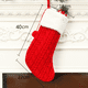 thumbnail image 2 of Trozos de medias navideñas tejidas, medias navideñas tejidas con pompones para decoración navideña Adepaton  CPB-SSW03-1, 2 of 5